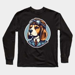 Beagle Pilot Long Sleeve T-Shirt